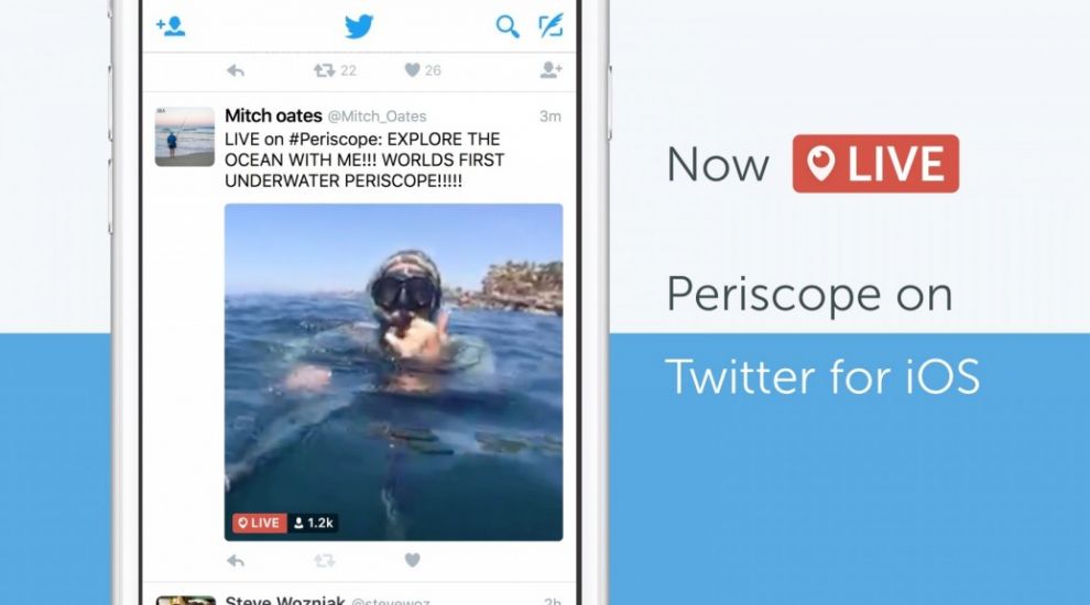 You can now Periscope live broadcasts into Twitter