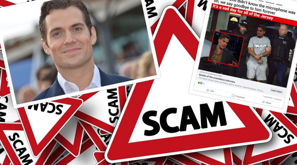 Latest scam stars Henry Cavill in the most unusual role of his career so far