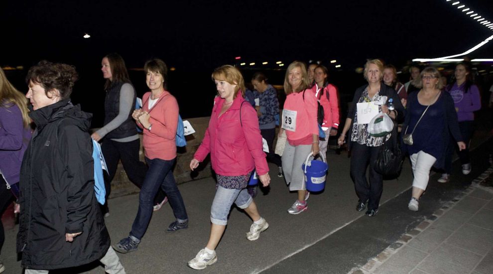 Walkin' in the moonlight – while raising money for charity