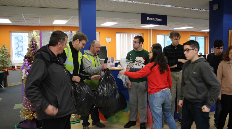 Les Amis extend recycling service to Highlands College