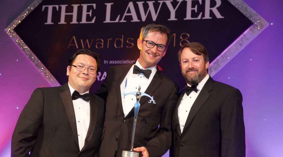 Back-to-back wins for Carey Olsen at The Lawyer Awards 2018