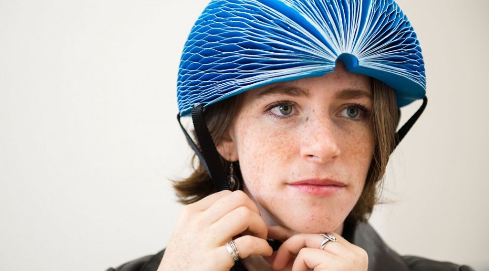 This award-winning paper bike helmet could save your life