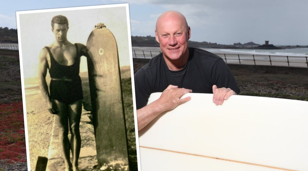 Surf star to champion 'greenprene' at store founded in grandpa's memory