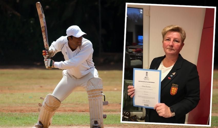 Cricket scorer receives highest qualification