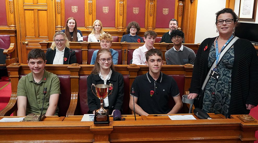 Students tackle the challenges of global peace in annual Rotary debate