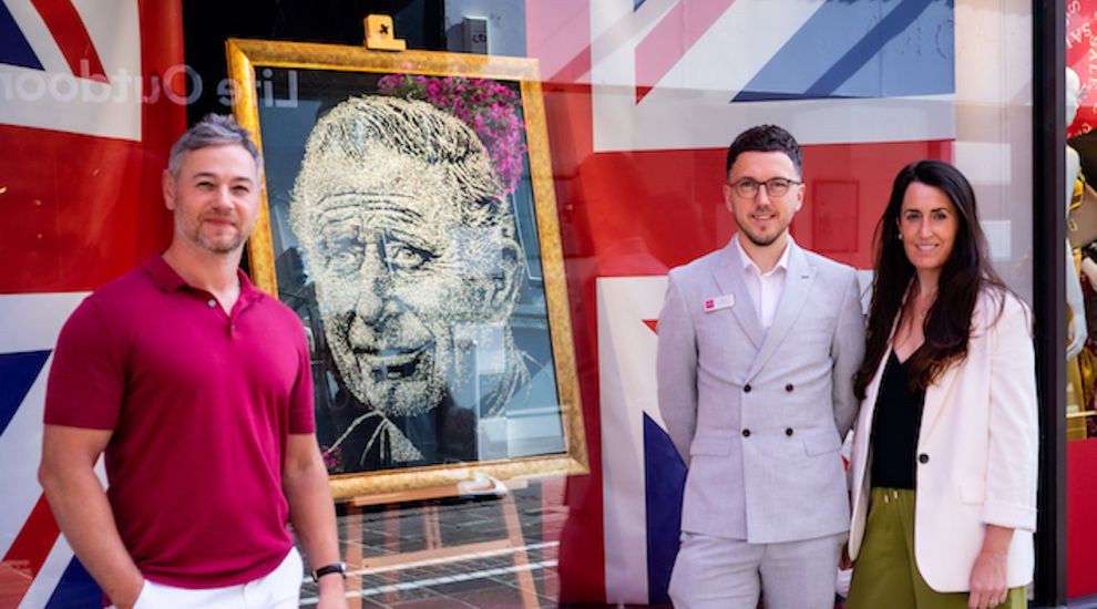 Local artist designs 'cracking' Royal window display