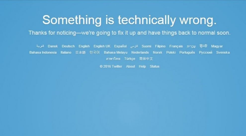 Twitter is down for many users