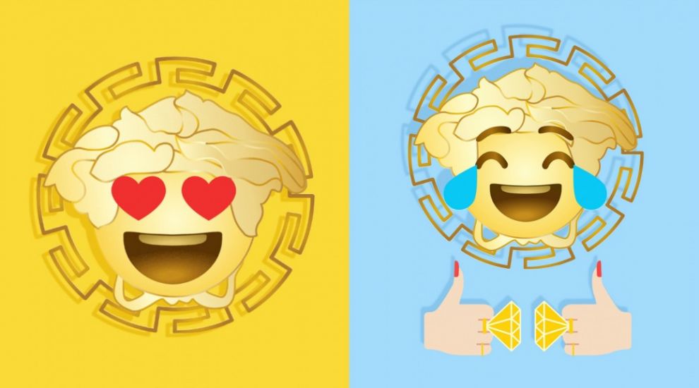 Move over Kim Kardashian - Versace has also launched its own Emoji app