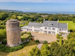 Detached Residence With Sea Views And Historic Mill 