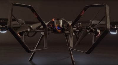 This six-bladed drone can fly in any direction