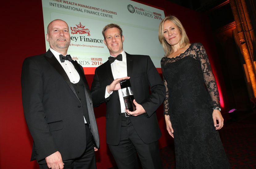 Jersey crowned ‘Best International Finance Centre’ at the WealthBriefing European Awards 2016