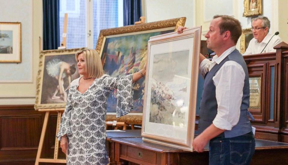 Charity’s first ever art auction raises over £10,000