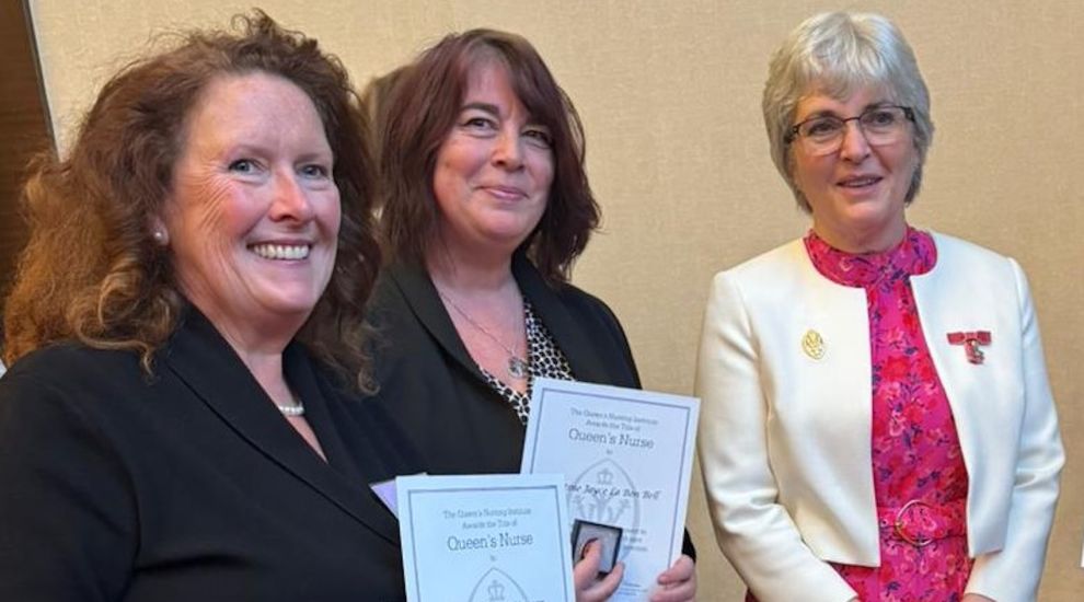 Two local nurses receive prestigious Queen's Nurse title