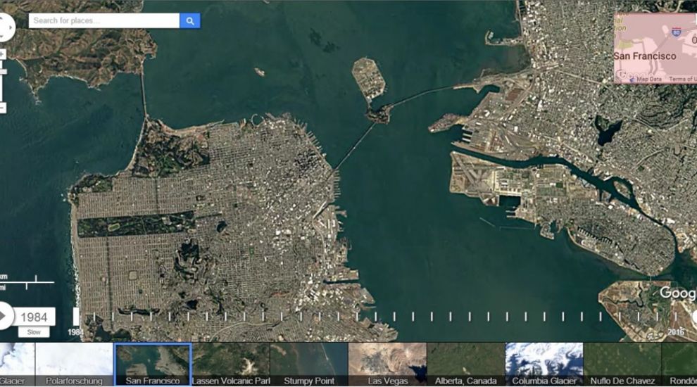 Google Earth's Timelapse shows how the face of the planet has changed in the last 30 years