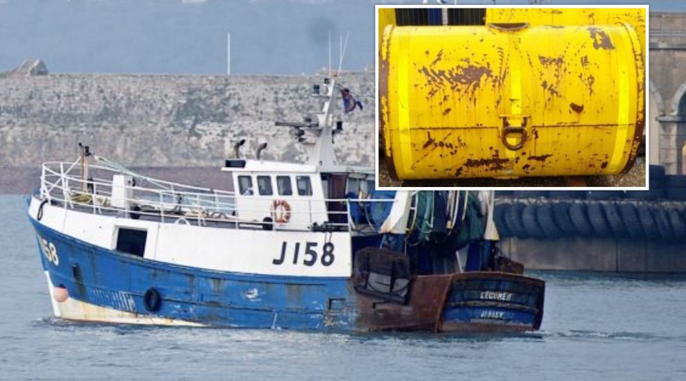 Preparations to raise L'Ecume II trawler wreck