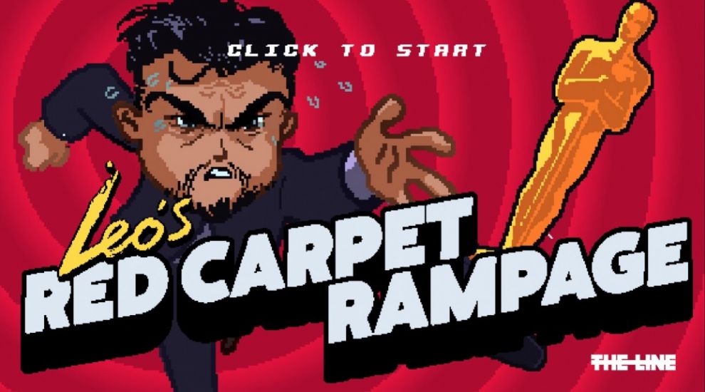 Leonardo DiCaprio's struggle to win an Oscar has been turned into a video game