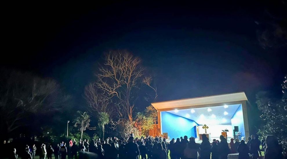 Hopes for more community events after 300 attend Midnight Mass in park