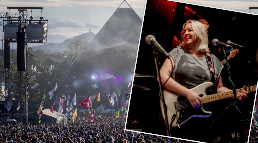 Singer to fly Jersey's flag at Glastonbury – literally