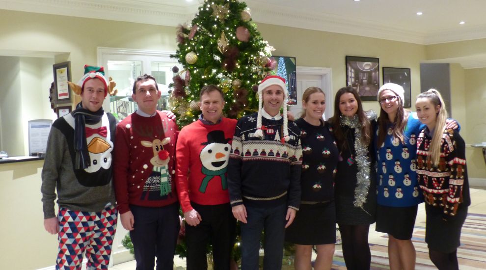 L’Horizon team help make the world better with a festive sweater