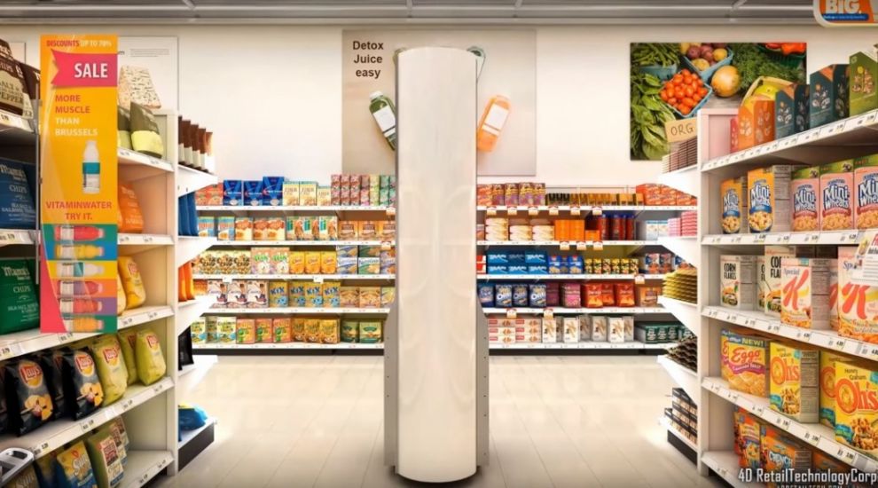 This robot can inventory an entire supermarket in less than an hour