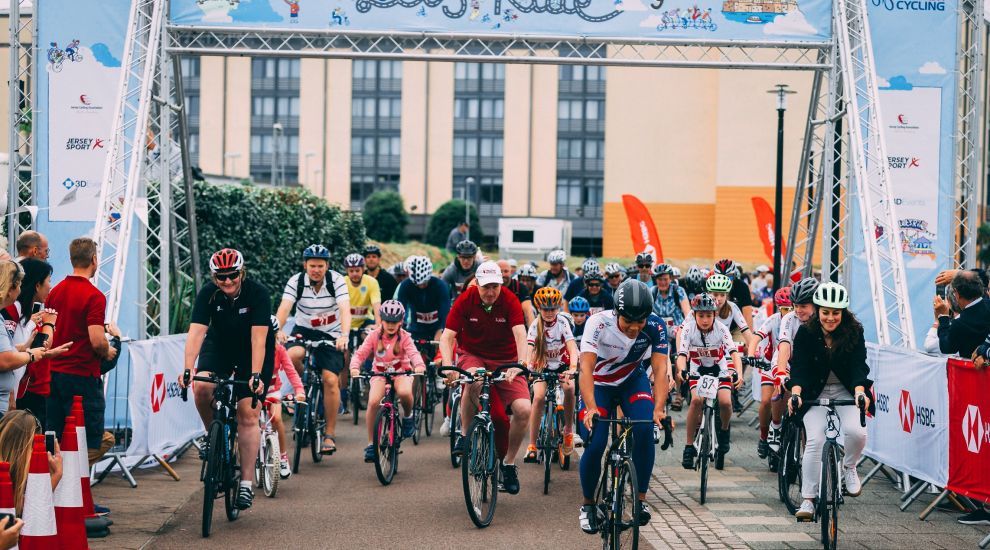 Hundreds of islanders get on their bikes for Let’s Ride Jersey