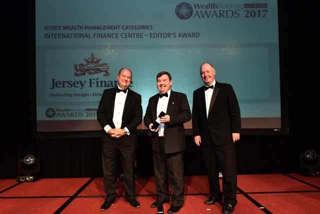 Jersey scoops top prize at WealthBriefing Awards