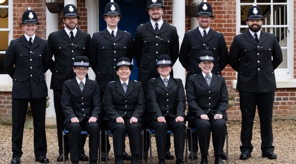 Newly trained officers prepare to return to Jersey