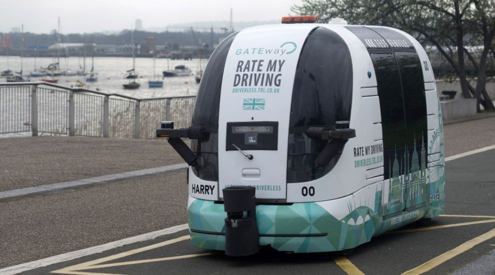 Members of the public can pootle around in a driverless vehicle for the first time