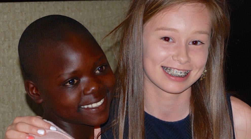 Smiles and money raised for Ugandan school children