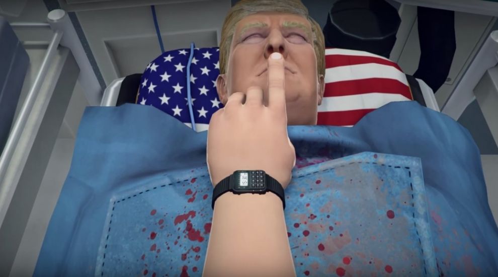 You can now give Donald Trump a heart of gold thanks to Surgeon Simulator