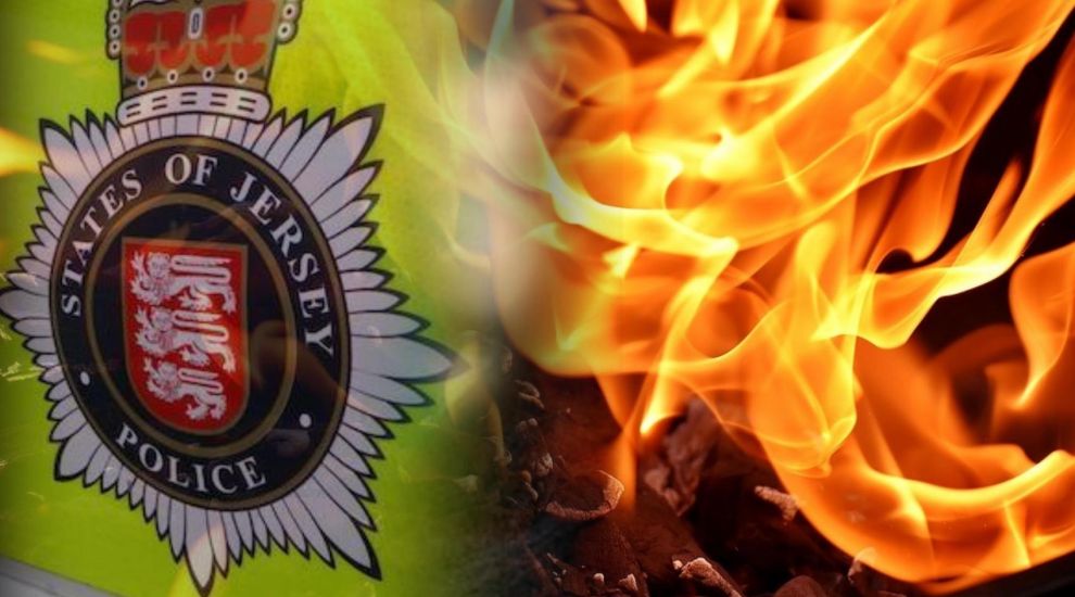 Bin fire causes £1,000 damage on estate