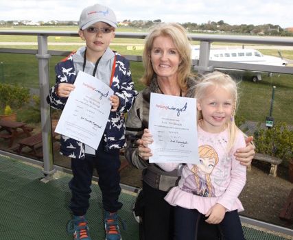 Isle-Fly take to the skies for Helping Wings Day