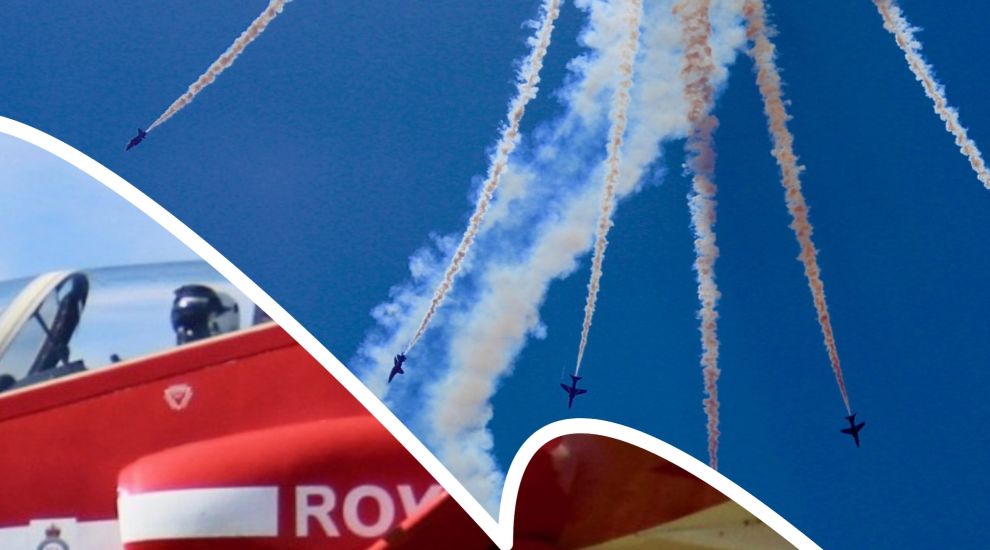 GALLERY: Islanders share snaps of Red Arrows over Jersey