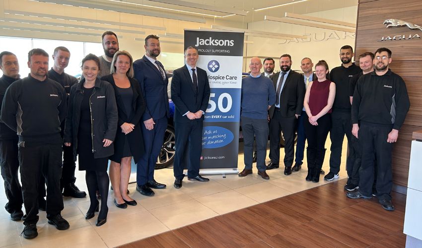 Jacksons initiative smashes target and raises more than £100K for Channel Island Hospices