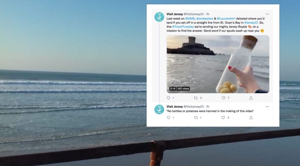 Royal mess-up? Visit Jersey deletes video over sea littering concerns