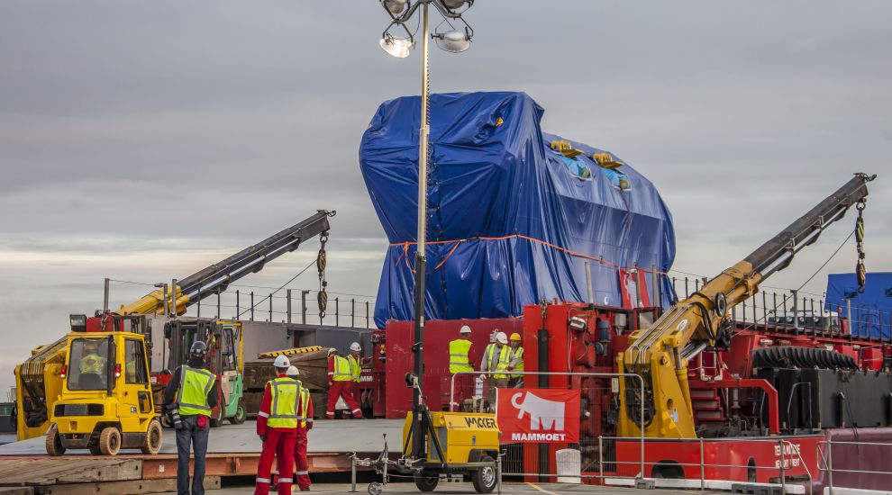 Guernsey Electricity's engine starts journey to the island tomorrow