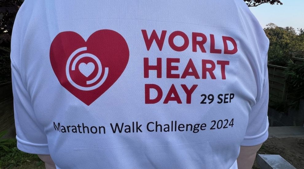 Marathon walk in aid of Jersey Heart Support Group