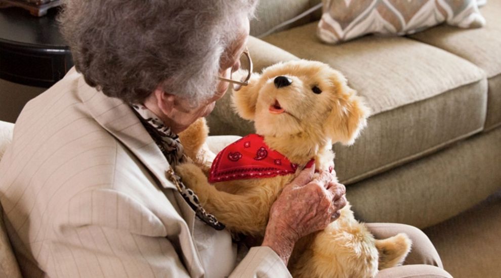 Hasbro's new robot puppy wants to be the perfect companion for the elderly