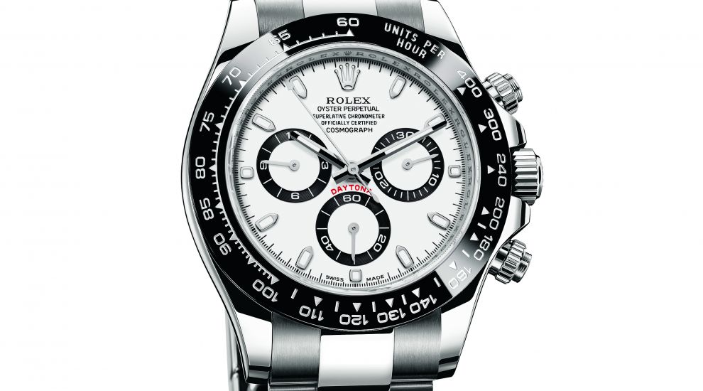 Exclusive Rolex Daytona to go under the hammer at Jersey Hospice Ball