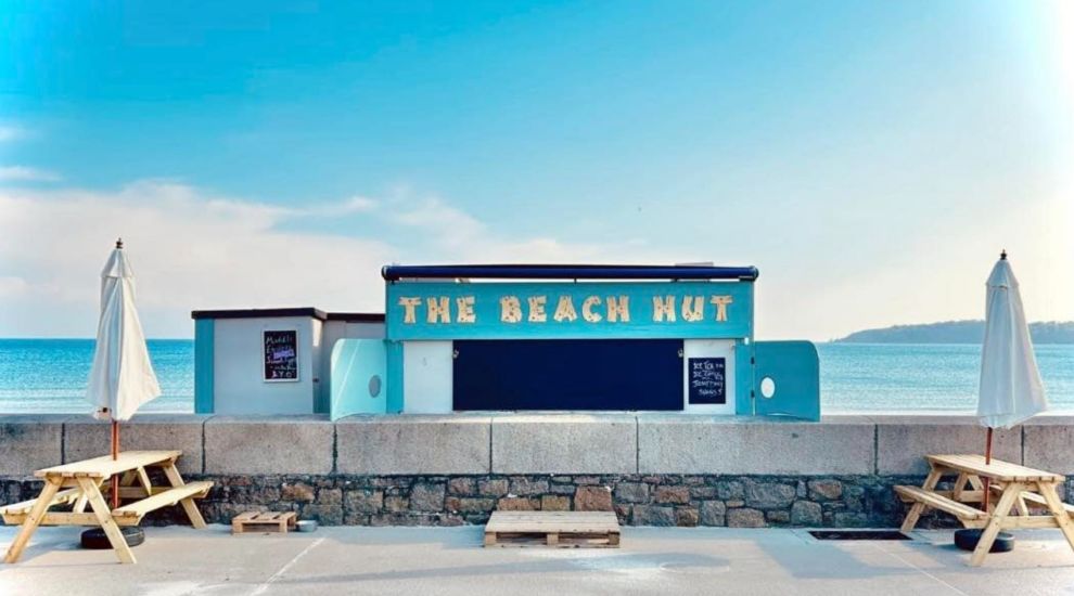 New beach hut adds 'flavour' to St Aubin's Bay
