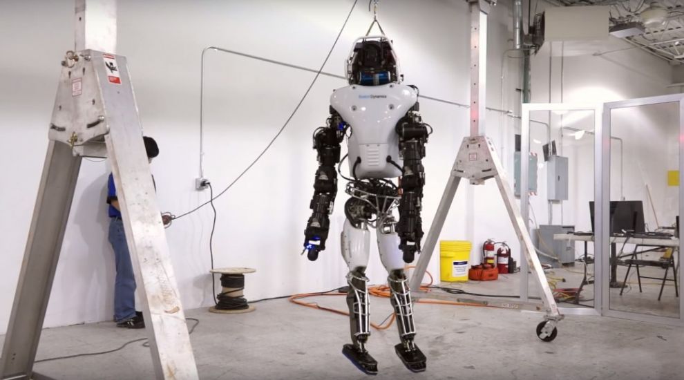 This robot could chase you through the woods