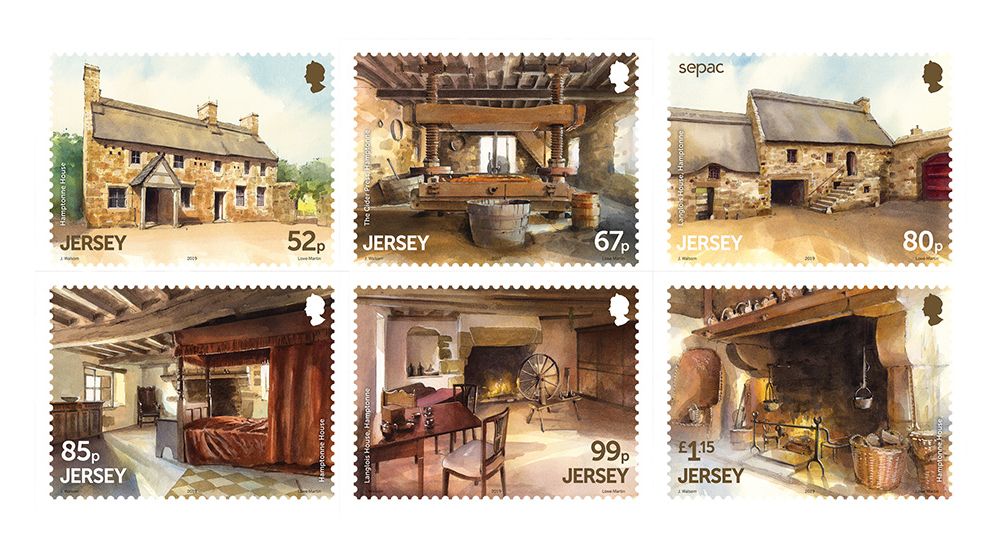 Hamptonne Farm to feature on Jersey stamps