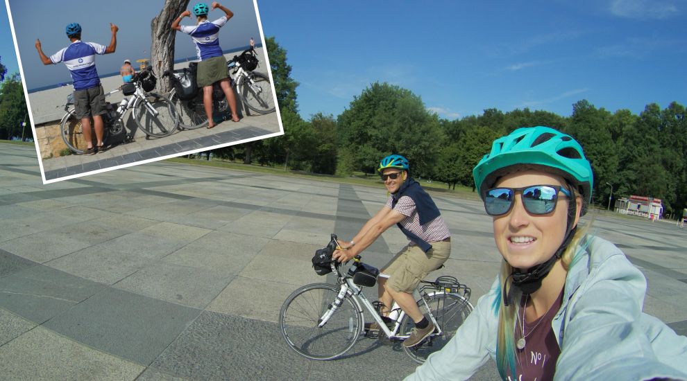 Father-daughter duo cycle raises £5,000 for Hospice